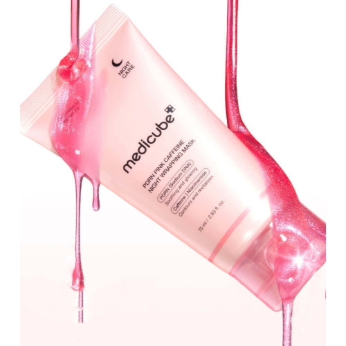 Medicube - *PDRN Pink* - Maschera facciale Caffeine Night Wrapping