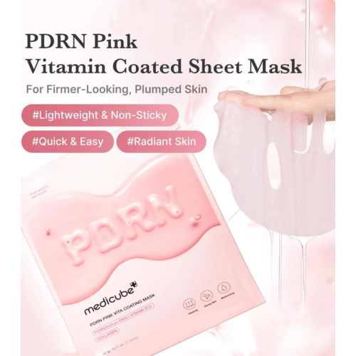 Medicube - *PDRN Pink* - Maschera PDRN Pink Vita Coating