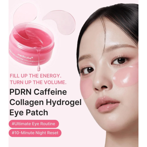 Medicube - *PDRN Pink* - Cerotti per il contorno occhi Caffeine Collagen