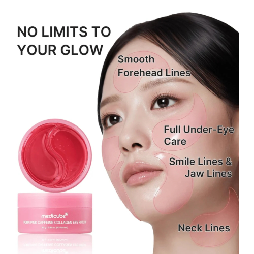 Medicube - *PDRN Pink* - Cerotti per il contorno occhi Caffeine Collagen