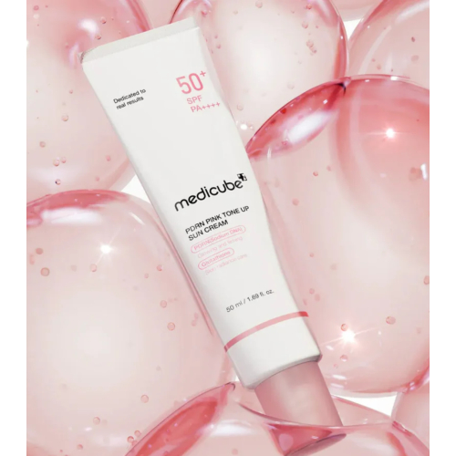 Medicube - *PDRN Pink* - Crema solare per il viso SPF50+ PA++++