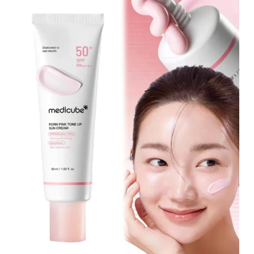 Medicube - *PDRN Pink* - Crema solare per il viso SPF50+ PA++++