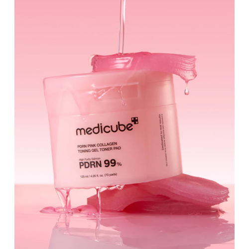 Medicube - *PDRN Pink* - Tonico in gel in formato pad - 70pads