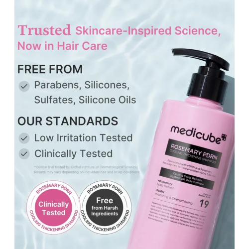 Medicube - *Rosemary PDRN* - Shampoo al rosmarino rinforzante