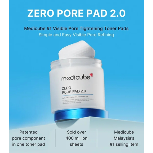 Medicube - *Zero Pore* - Dischetti esfolianti con AHA+BHA - 70pz