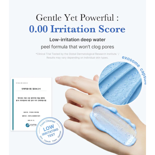 Medicube - *Zero Pore* - Detergente viso schiumogeno esfoliante Clear Capsule