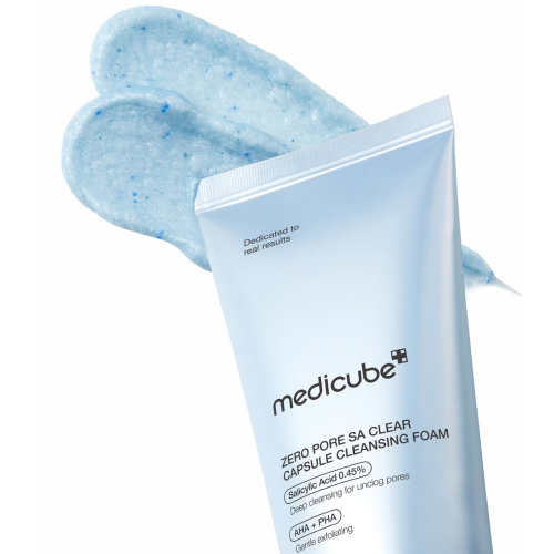 Medicube - *Zero Pore* - Detergente viso schiumogeno esfoliante Clear Capsule
