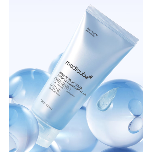 Medicube - *Zero Pore* - Detergente viso schiumogeno esfoliante Clear Capsule