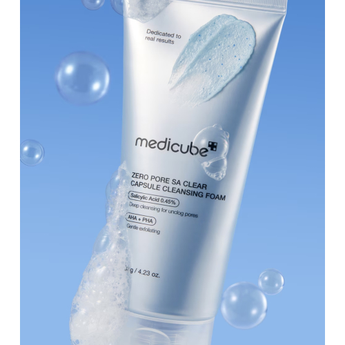 Medicube - *Zero Pore* - Detergente viso schiumogeno esfoliante Clear Capsule