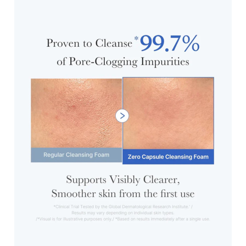 Medicube - *Zero Pore* - Detergente viso schiumogeno esfoliante Clear Capsule