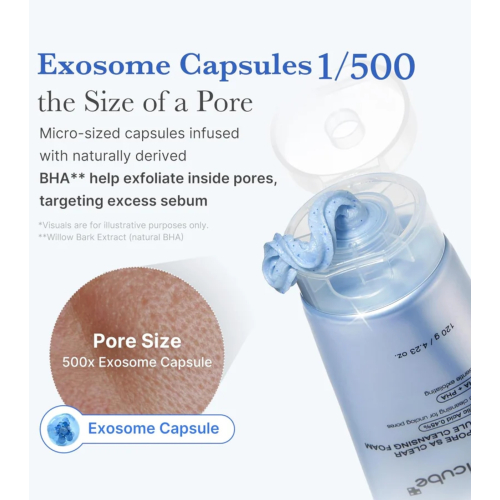 Medicube - *Zero Pore* - Detergente viso schiumogeno esfoliante Clear Capsule