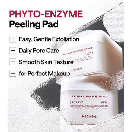 Mediheal - Tonico viso in dischetti Phyto Enzyme Peeling Pad - 90 pads