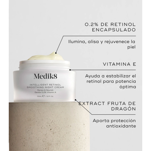 Medik8 - Crema notte antietà Intelligent Retinol Smoothing
