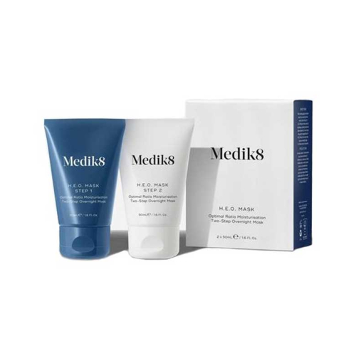 Medik8 - Duo di maschere notturne in due fasi H.E.O. Mask Optimal Ratio Moisturisation
