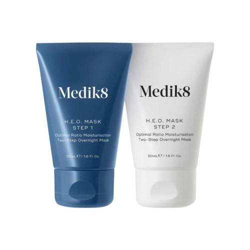 Medik8 - Duo di maschere notturne in due fasi H.E.O. Mask Optimal Ratio Moisturisation