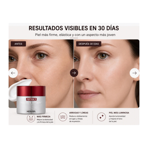 MEDIPEEL - Crema rassodante con peptidi Peptide 9 Volume & Tension