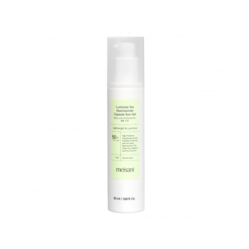 Meisani - Gel solare viso Luminosi-tea Niacinamide Spf50