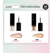 Mesauda - Confezione 2 ombre liquide Galactic Shadow - 110: Supernova + 106: Supernatural