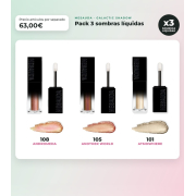 Mesauda - Confezione 3 ombre liquide Galactic Shadow - 108: Andromeda + 105: Another World + 101: Atmosphere