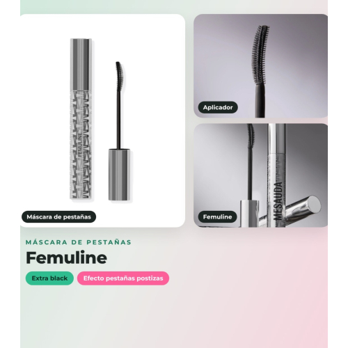 Mesauda - Pack occhi Galactic Shadow 109: Milky Way + Drawmatic Shadow 111: Bronzed + Mascara Femuline