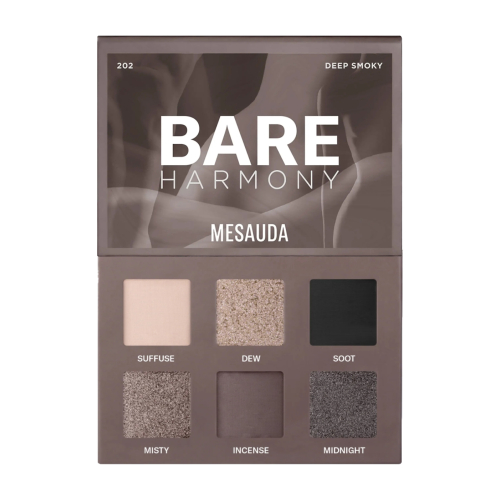 Mesauda - Palette di ombretti Bare Harmony 2.0 - 202: Deep Smoky