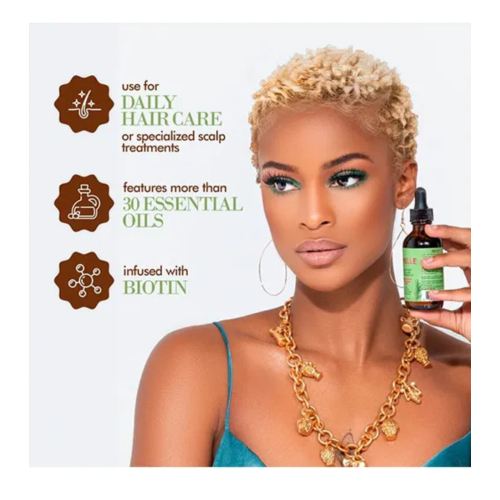 Mielle - Olio rinforzante per capelli al rosmarino e menta piperita