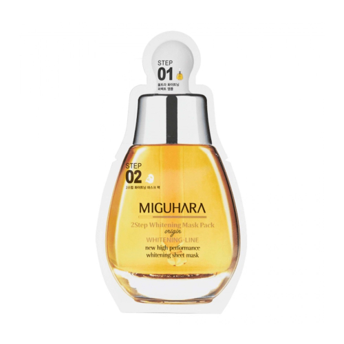 Miguhara - *Whitening-Line* - Pacchetto maschera antimacchia in 2 passaggi