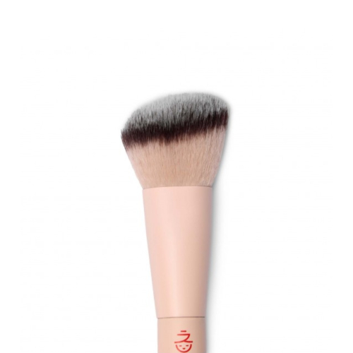 Miin Cosmetics - Pennello angolato per il viso Blush & Bronzer