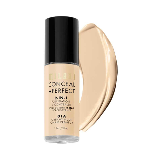 Milani - Fondotinta Conceal+Perfect 2-en-1 - 01A: Creamy Nude