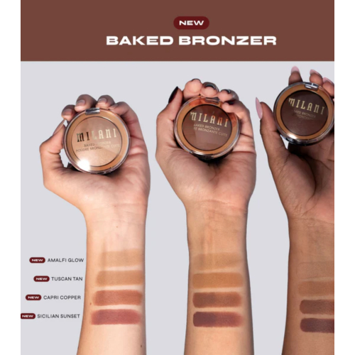 Milani - Bronzer Baked - 01: Amalfi Glow