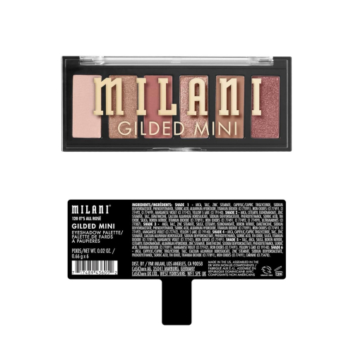 Milani - Palette di ombretti Gilded Mini - 120: It's All Rose