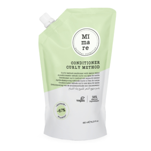 Mimare - Balsamo Curly Method con acqua di melone - 480ml