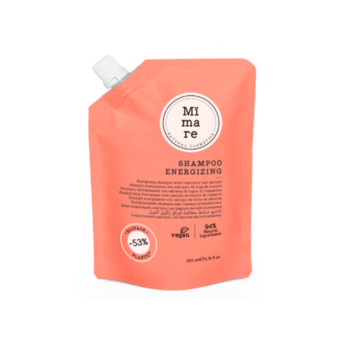Mimare - Shampoo Energizzante con Estratto di Foglie di Rosmarino - 200ml