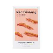 Missha - Maschera Airy Fit Sheet Mask - Red Ginseg