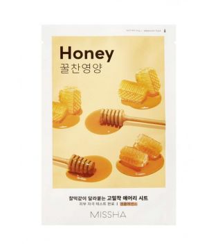 Missha - Maschera Airy Fit Sheet Mask - Honey
