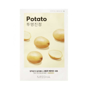 Missha - Maschera Airy Fit Sheet Mask - Potato