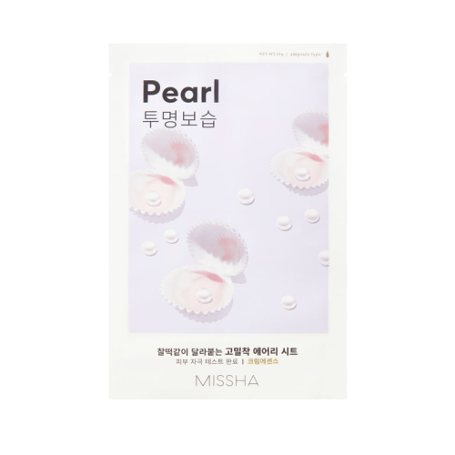 Missha - Maschera Airy Fit Sheet Mask - Pearl