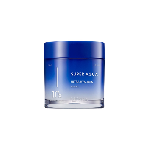 Missha - *Super Aqua* - Crema idratante viso con acido ialuronico Ultra Hyalron