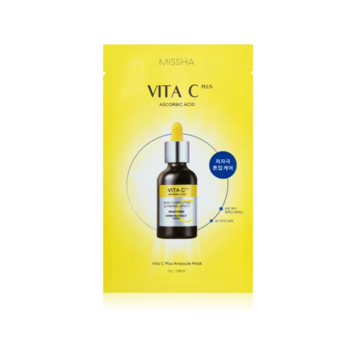 Missha - *Vita C Plus* - Maschera viso illuminante