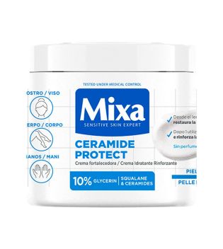 Mixa - *Ceramide Protect* - Crema rinforzante - Pelle molto secca