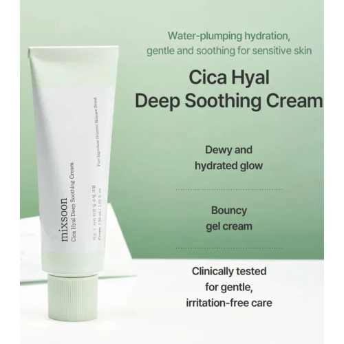 Mixsoon - *Cica Hyal* - Crema idratante per il viso Deep Shooting