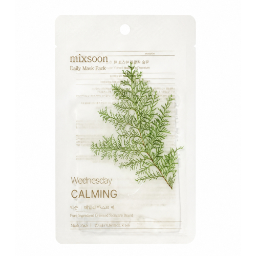 Mixsoon - Maschera facciale Wednesday CALMING