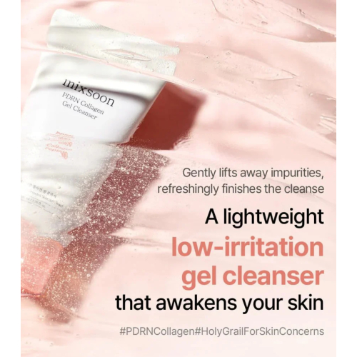 Mixsoon - *PDRN Collagen* - Gel detergente per il viso