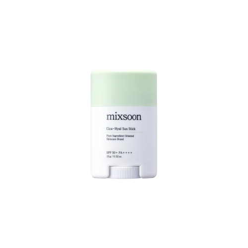 Mixsoon - Protezione solare viso in stick Cica Hyal SPF50+ PA++++