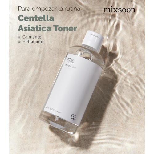 Mixsoon - Tonico viso lenitivo con Centella Asiatica - 300 ml