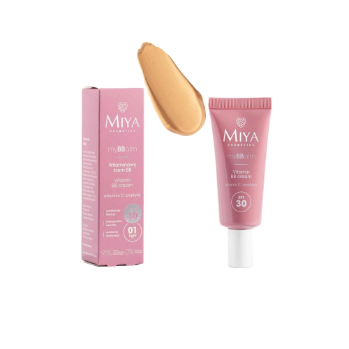 Miya Cosmetics - BB cream vitaminizzato myBBalm SPF30 - 01: Light