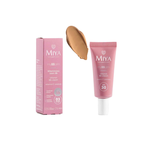 Miya Cosmetics - BB cream vitaminizzato myBBalm SPF30 - 03: Beige