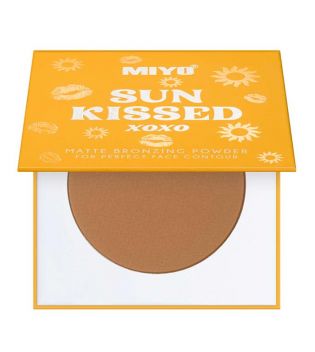 Miyo - Bronzer in polvere Sun Kissed - 01: Warm Bronze