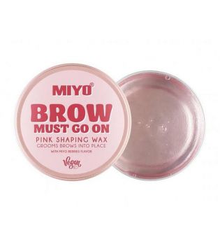 Miyo - Cera per sopracciglia Brow Must Go On