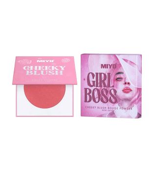 Miyo - *Girl Boss* - Blush in polvere Cheeky Blush - 04: Legally Strawberry